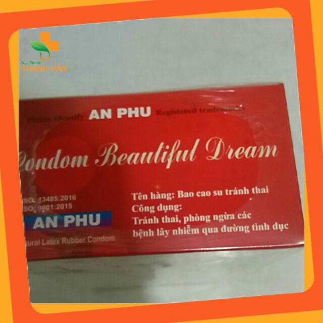Bao cao su Hualei Beautiful Dream hộp 120 cái Cao cấp