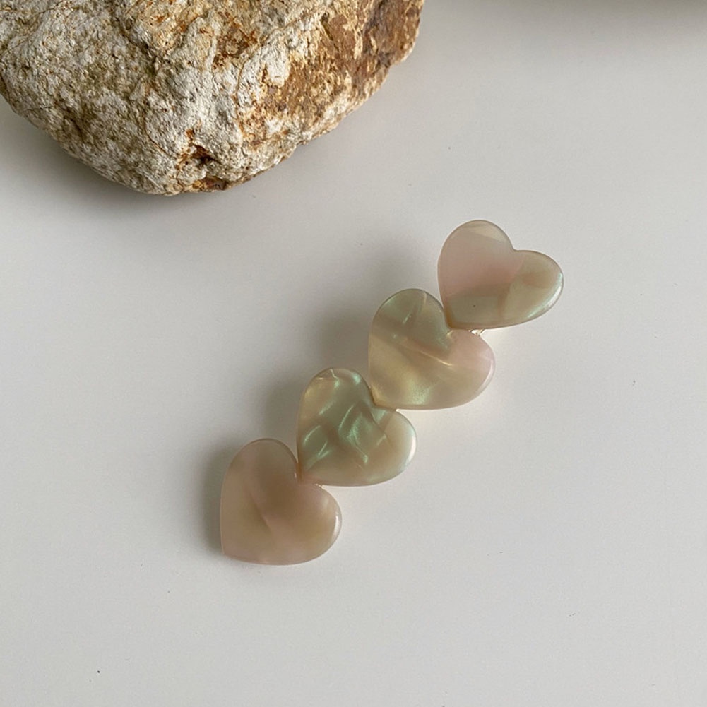 Kẹp Tóc Hình Trái Tim Phong Cách Vintage Thời Trang Cho Nữ