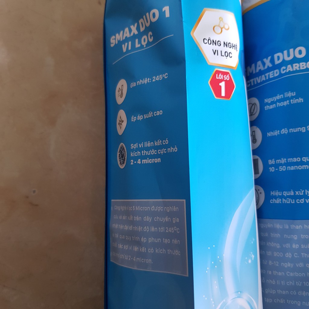 4 lõi lọc nước Karofi 1234