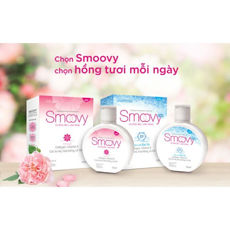 ( Chính Hãng) Dung Dịch vệ sinh Smoovy 150ml