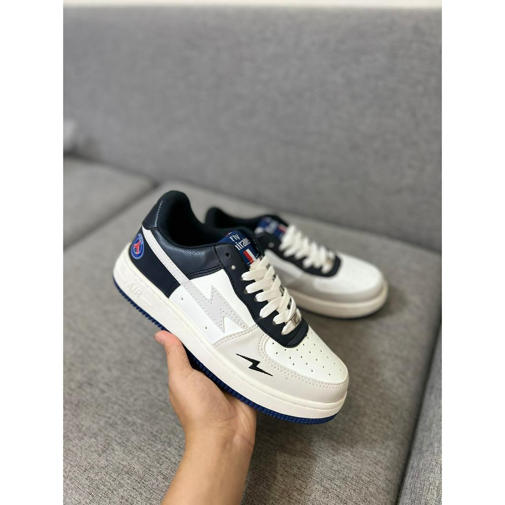 Mẫu Mới Giày Sneaker Af1 PSG Ari forceOne Mẫu mới 2023 Full sz nam nữ