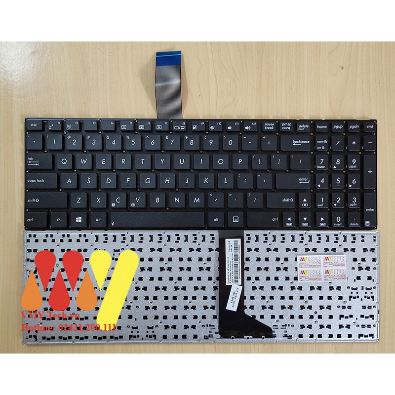 Bàn phím laptop Asus P550 P550C P550CA P550CC P550L P550LA P550LDV P550LL P550LN - Keyboard