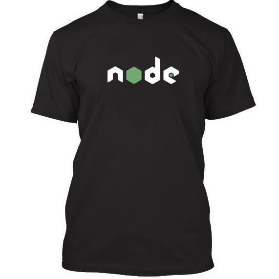 Áo thun nodejs mẫu 03 - lập trình viên javascript nodejs