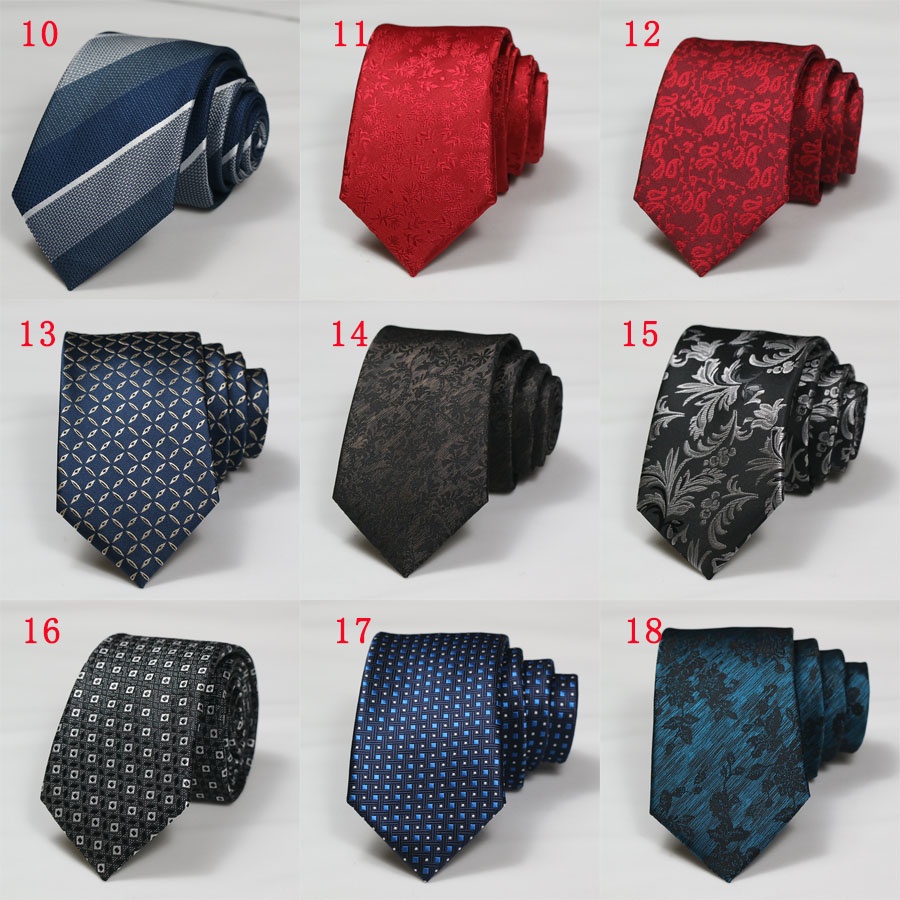 Cà Vạt Chấm Bi 7CM Thời Trang Lịch Lãm Cho Nam