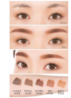 Mascara chân mày Missha Color Setting Brow