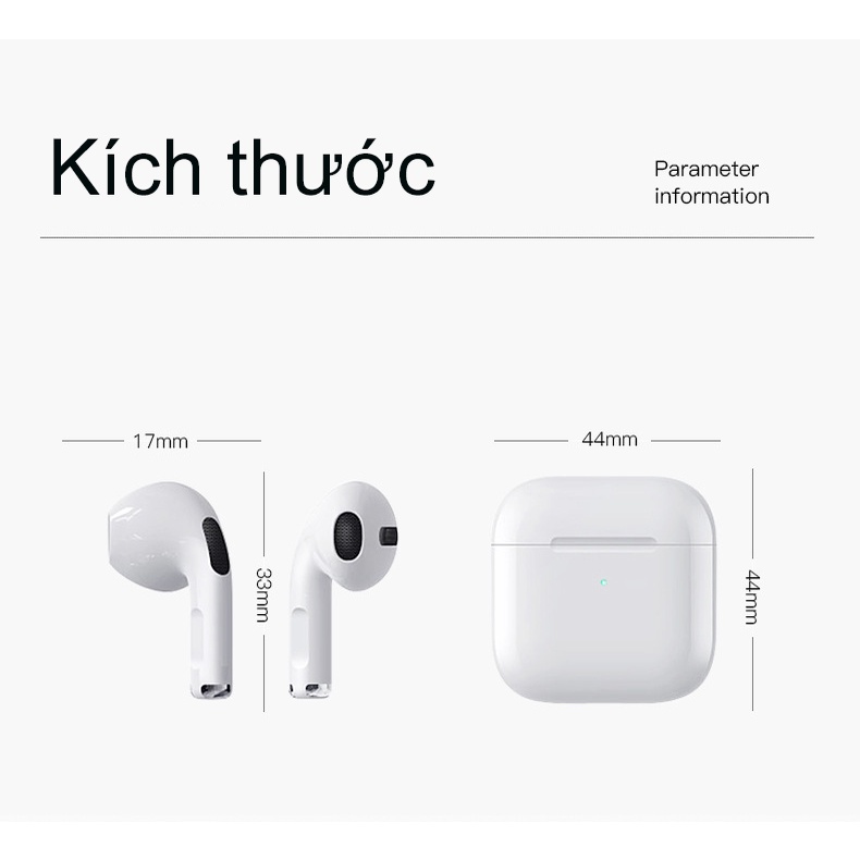 Tai nghe bluetooth Pro 4 Iphone samsung xiaomi bản Quốc Tế cao cấp định vị đổi tên Không Dây