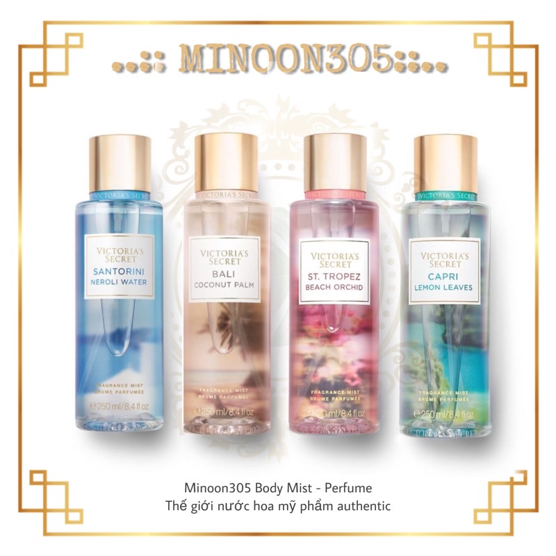 Body Mist 𝗩𝗜𝗖𝗧𝗢𝗥𝗜𝗔'𝗦 𝗦𝗘𝗖𝗥𝗘𝗧 Lush Coast 30ml/50ml/100ml/236ml