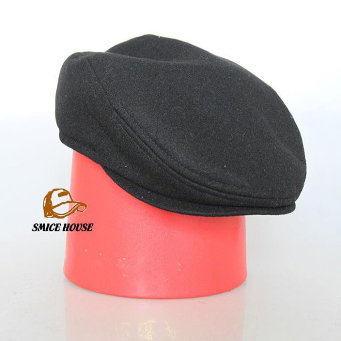 NÓN BERET MỎ VỊT VẢI NỈ NAM NỮ .