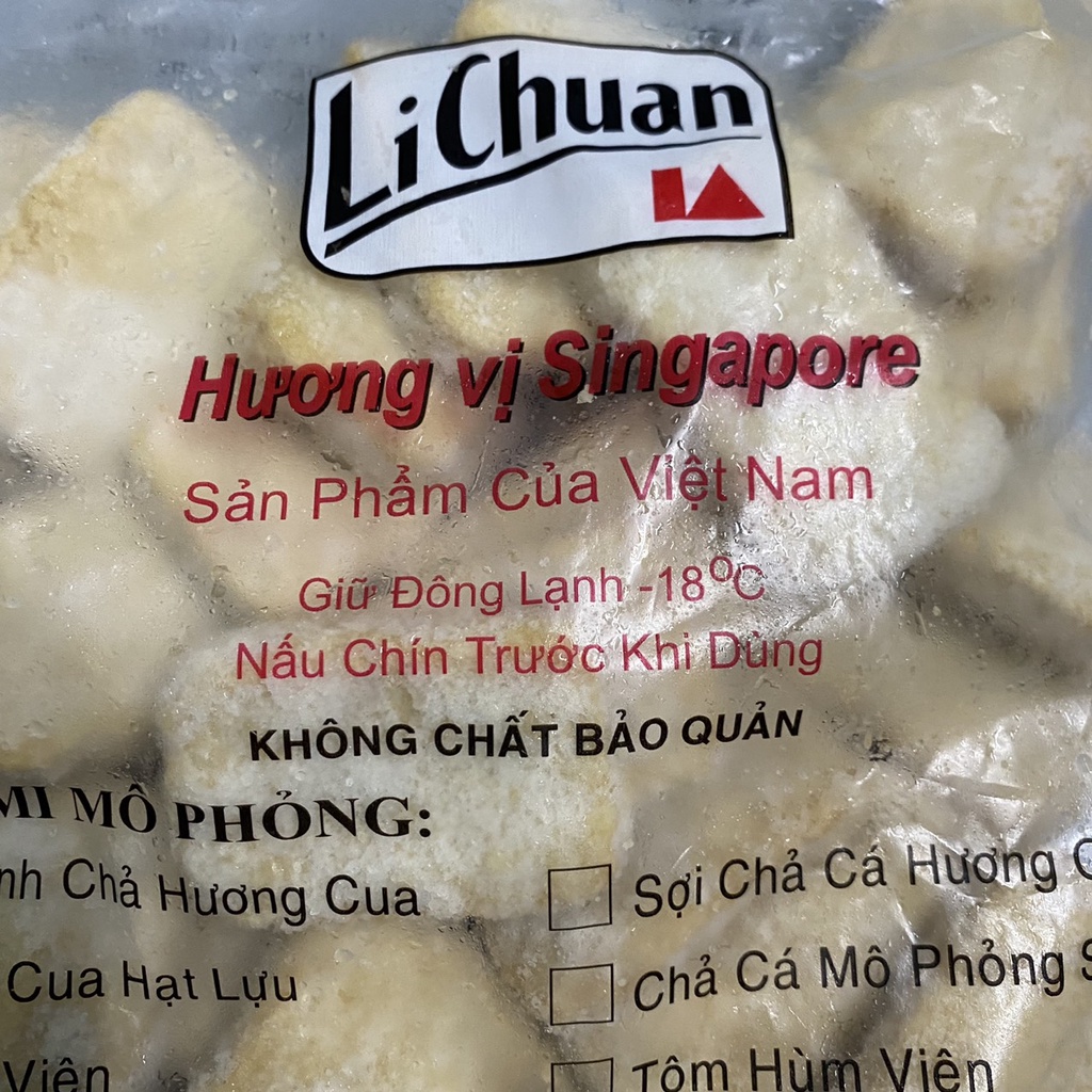 Đậu Hũ Cá Lichuan bịt 500g 20-22 miếng