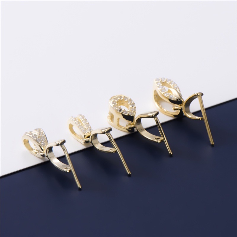 Mặt Dây Chuyền Bạc S925 Hình Hoa Hướng Dương Đính Đá Ngọc Bích Cài Khóa DIY