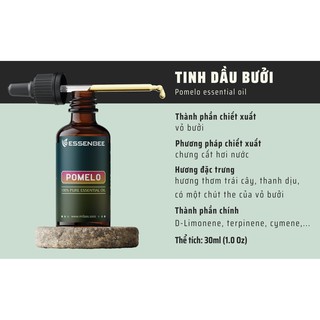 Tinh dầu Bưởi xanh (Pomelo) - Essenbee – 30ml