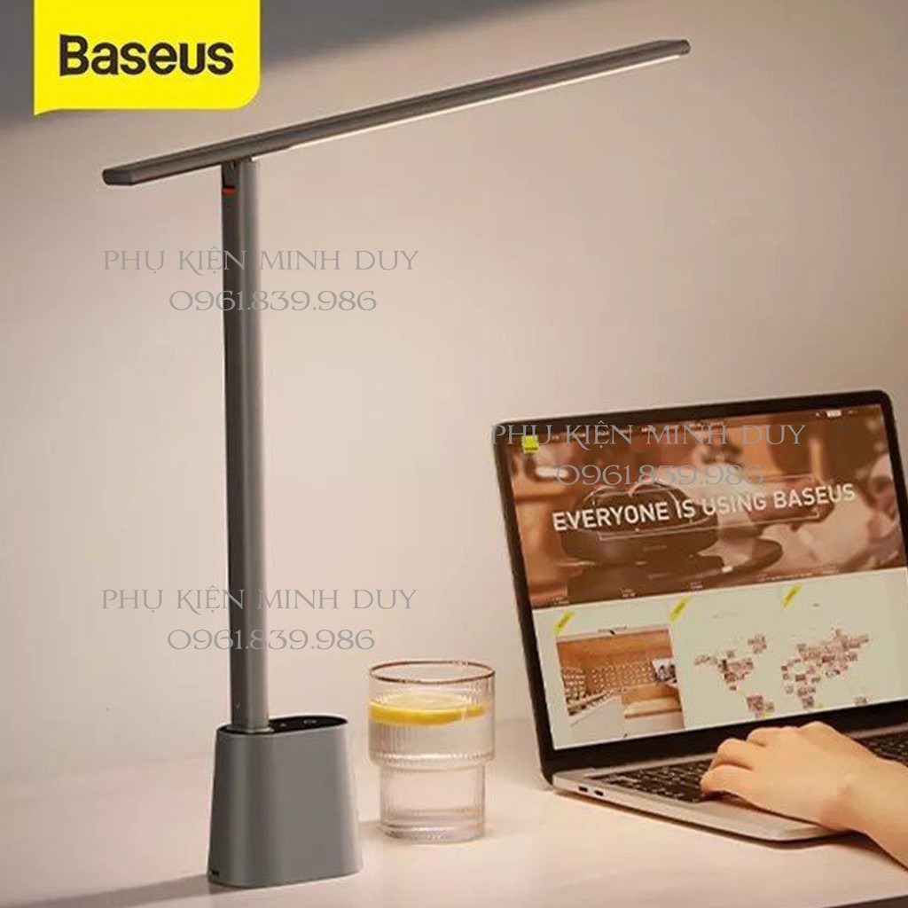 Đèn để bàn Baseus Smart Eye Series Charging Folding Reading Desk Lamp (Cảm biến ánh sáng tự động)