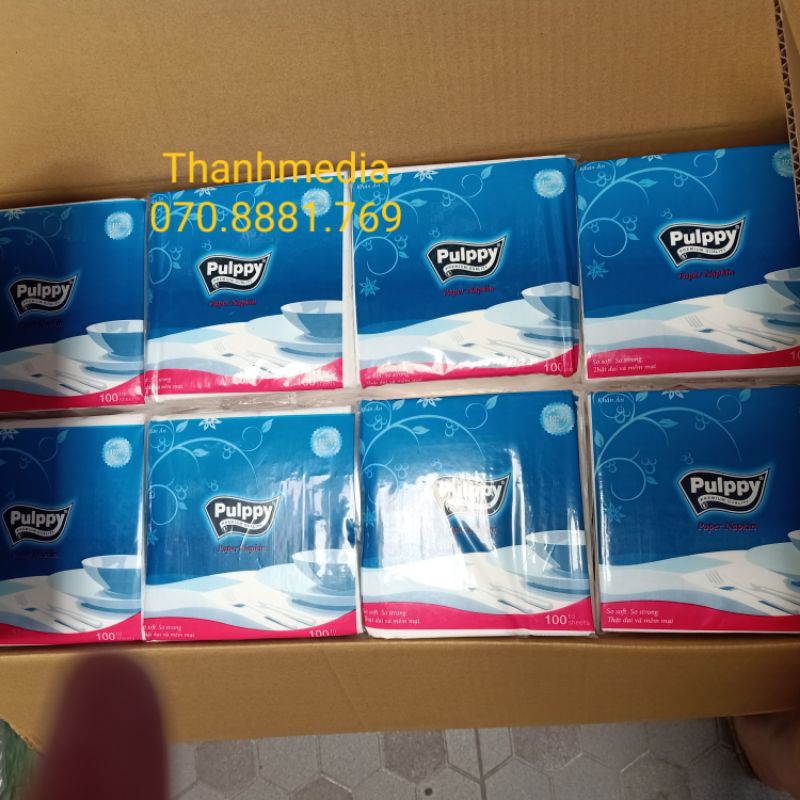 Combo 10 khăn ướt Sky và 10 pulppy hàng phổ thông rẽ