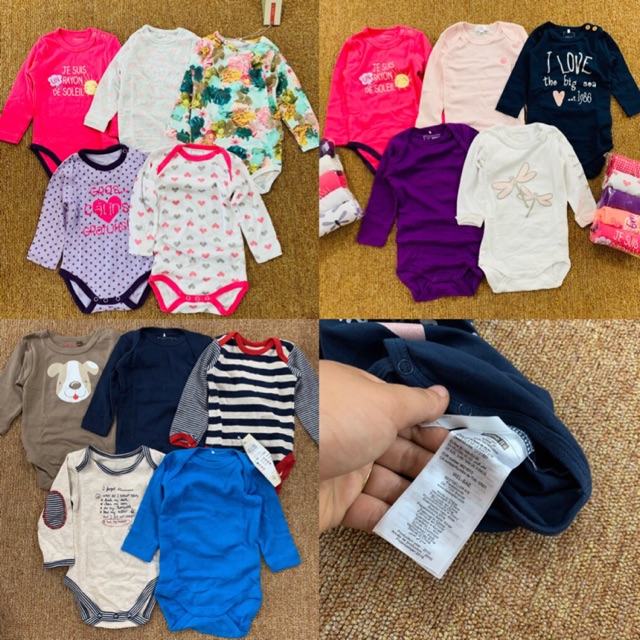 [Siêu rẻ] - Set 5 body chip dài tay