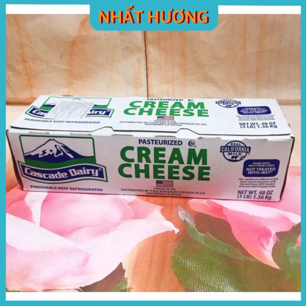 Cream Cheese Cascade 1.36kg- Giao Còn Hạn- Không Đổi Trả Hàng