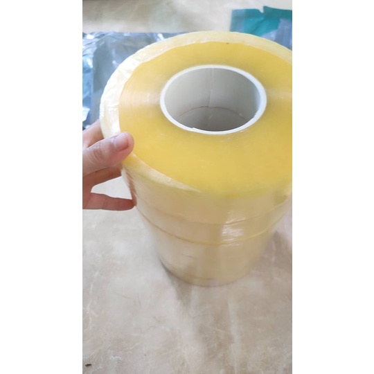 Băng Dính, Băng Keo Đóng Hàng Loại Đủ 1kg Bản 4.7mm Lõi Nhựa 3mm, Băng Dính Dán Hàng, Đóng Gói Đa Năng Tiện Lợi