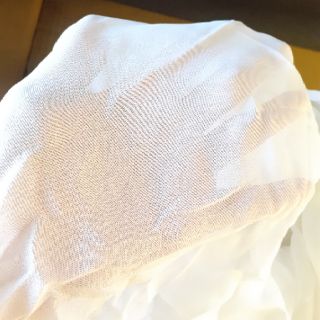 Vải voan trắng