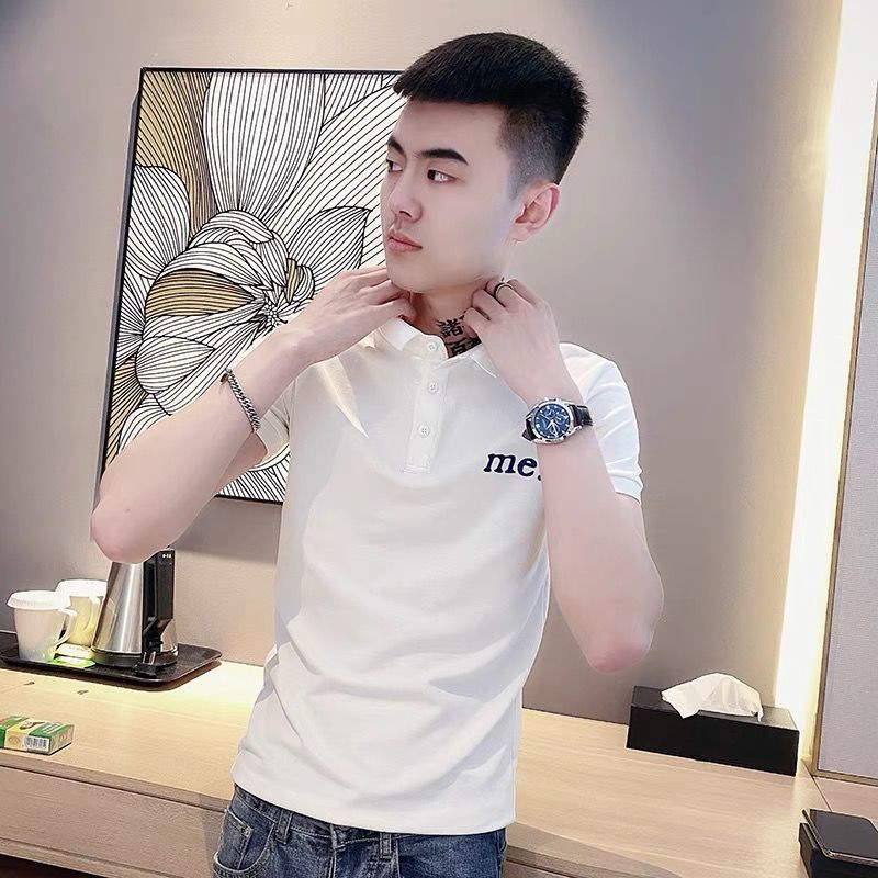 ❒▲┋Áo thun Cotton ngắn tay thời trang mùa hè dành cho nam 2021