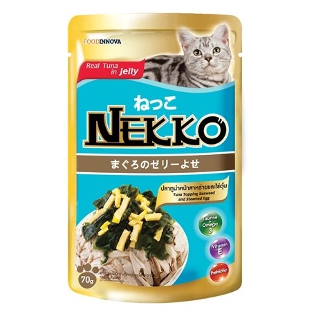 Pate Nekko Jelly Cho Mèo Gói 70gr