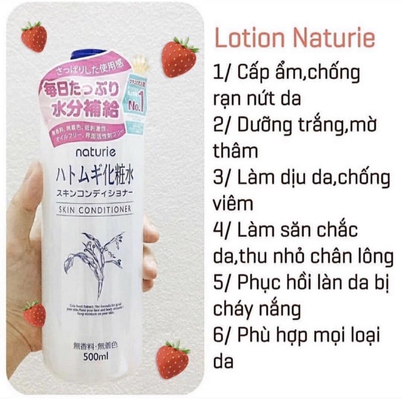 LOTION HẠT Ý DĨ NHẬT