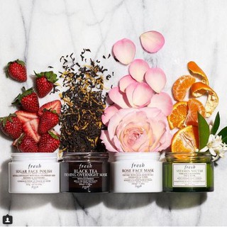 Fresh ⭐️ Mặt nạ thiên nhiên Black Tea / Rose Face / Vitamin Nectar / Umbrian Clay Purifying Mask