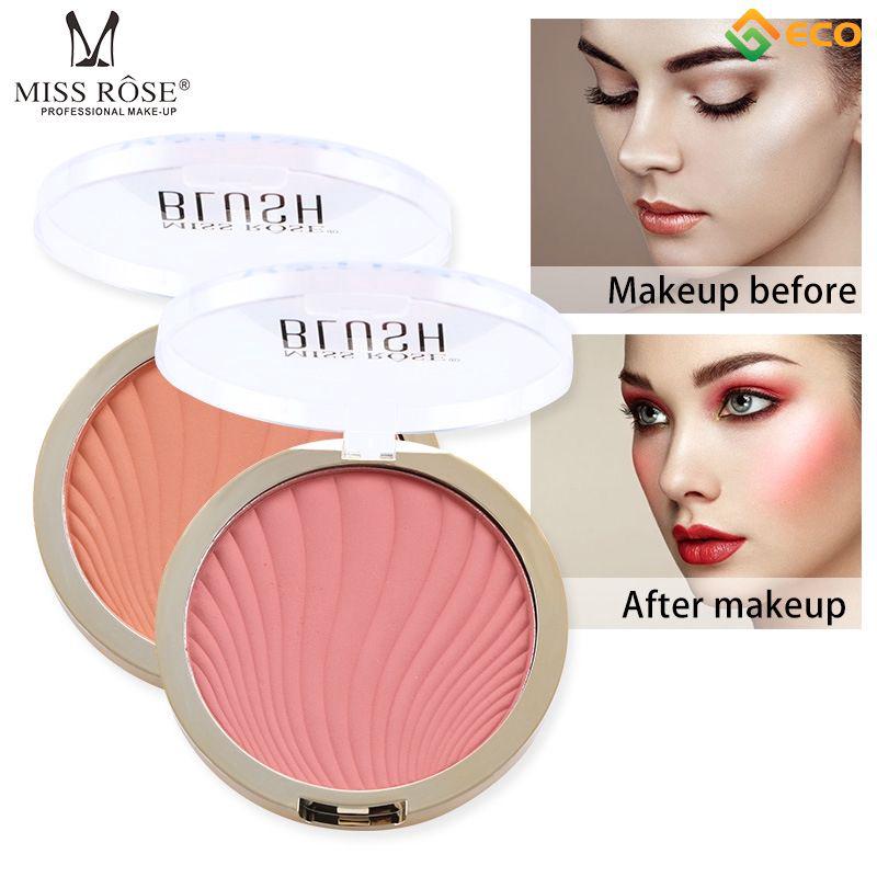 Phấn má hồng miss rose 6 màu tuyệt đẹp trang điểm chuyên nghiệp