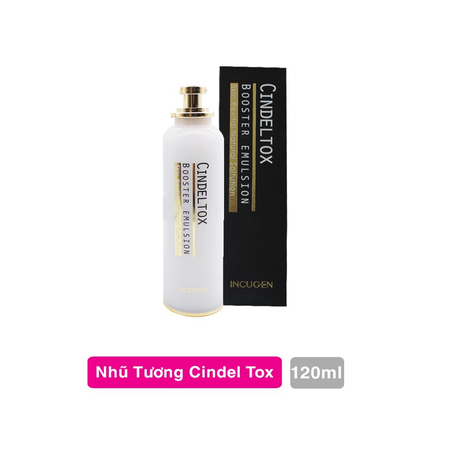 Nhũ tương dưỡng trắng Cindel tox Booster Emulsion – Hàn quốc