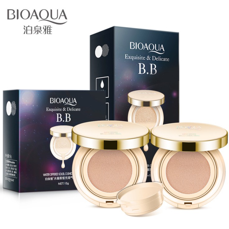 [Cao cấp] Cushion B.B cream Bioaqua thế hệ mới 2018 | BigBuy360 - bigbuy360.vn