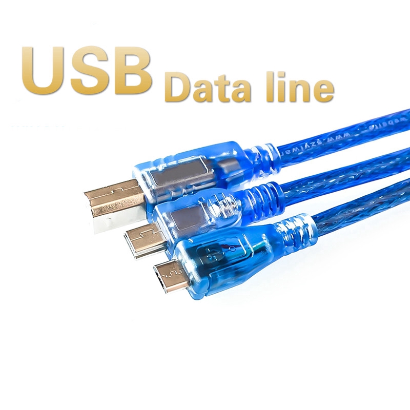 1 / 5 Chiếc Cáp Dữ Liệu USB 2.0 UNO CH340 2560 3M NANO 30 50CM 3M Cáp Máy In