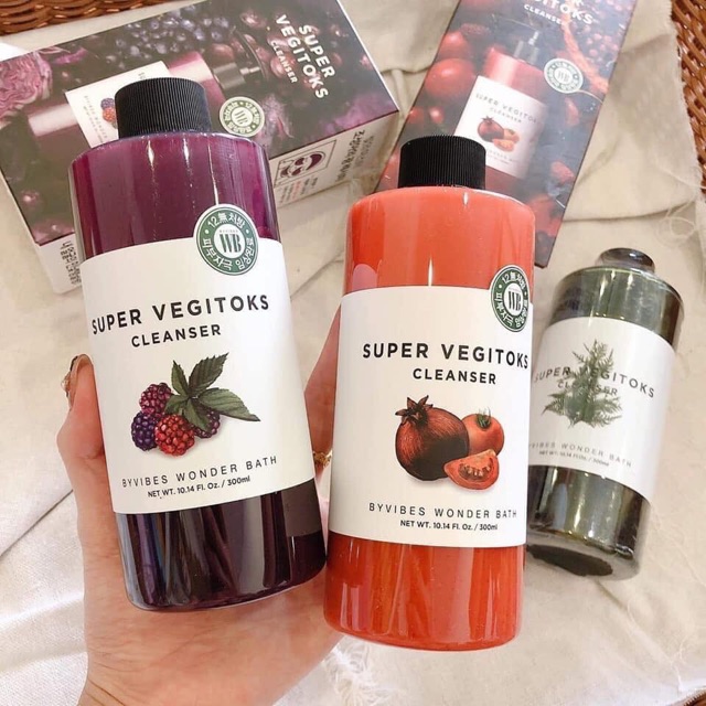 SỮA RỬA MẶT RAU CỦ SỦI BỌT VEGITOKS 200ml