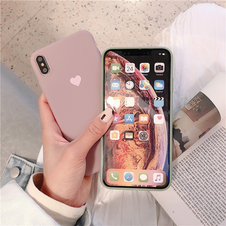 [ OPPO ] Ốp Lưng Silicon Trái Tim I - B140 | BigBuy360 - bigbuy360.vn