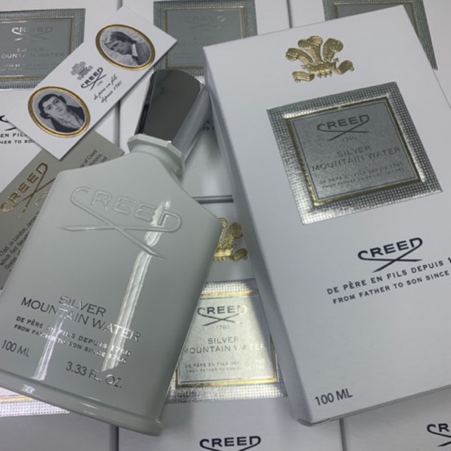 Nước hoa creed siverl moutain water 100ml full box