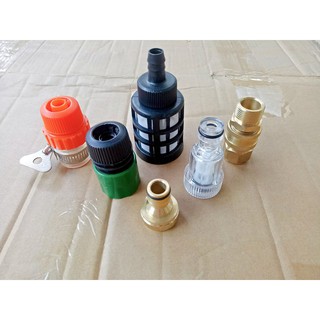 Bộ khớp nối nhanh đầu vào-đầu ra máy rửa xe mini gia đình