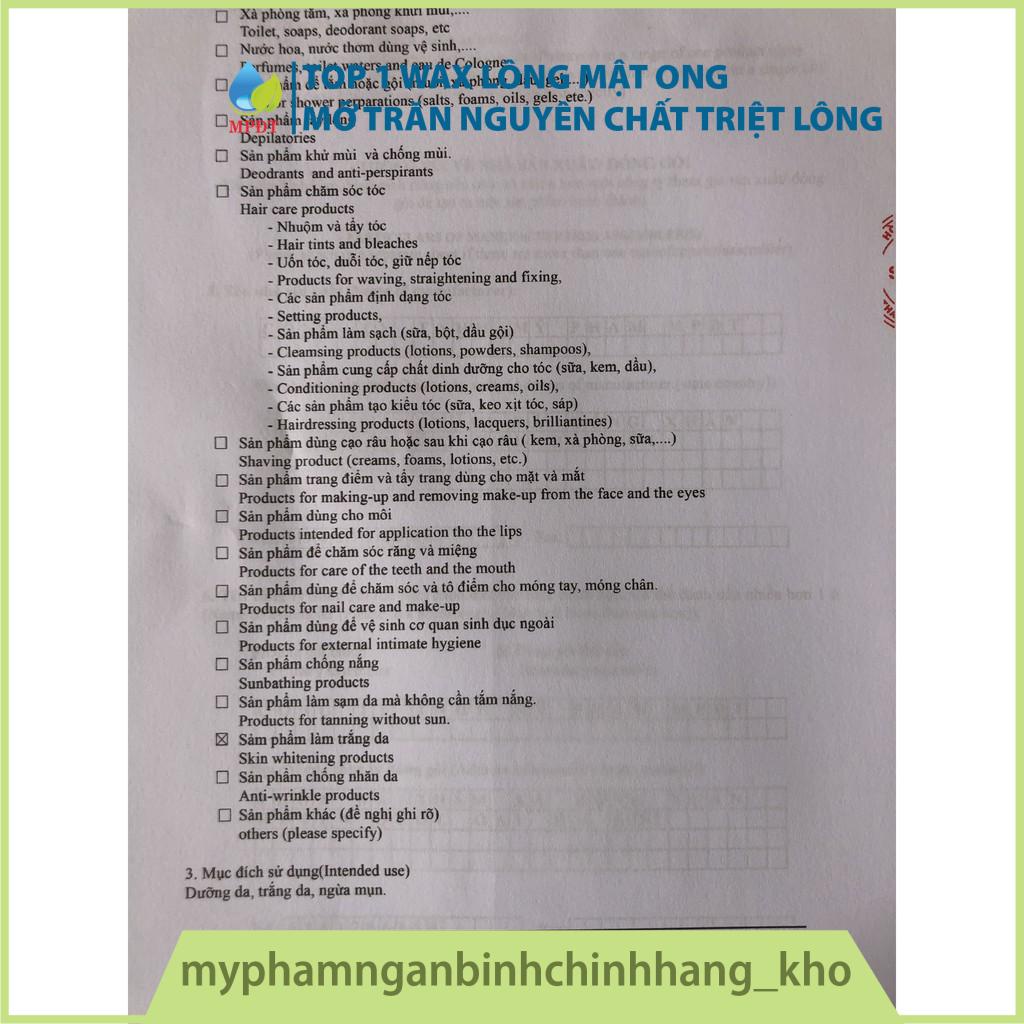 Mặt nạ ngủ Cao Tinh Nghệ trắng da, mờ thâm/ chống lão hóa, da căng bóng, mịn màng