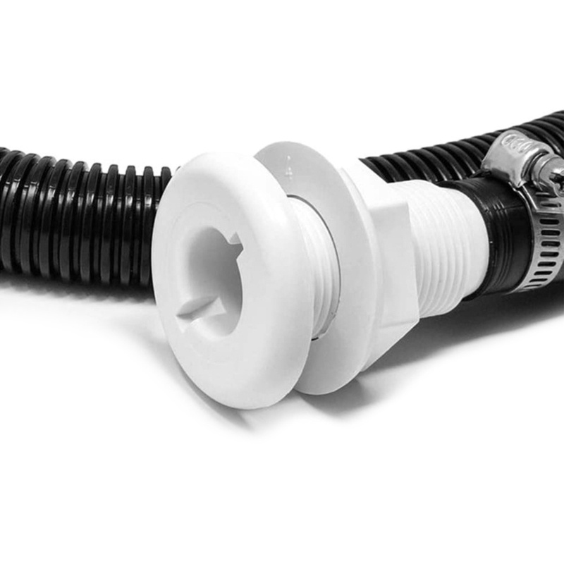 Ống Bơm 1-1 8-Inch 6Ft Chất Lượng Cao 2 Kẹp Cố Định Ống Dẫn PVC