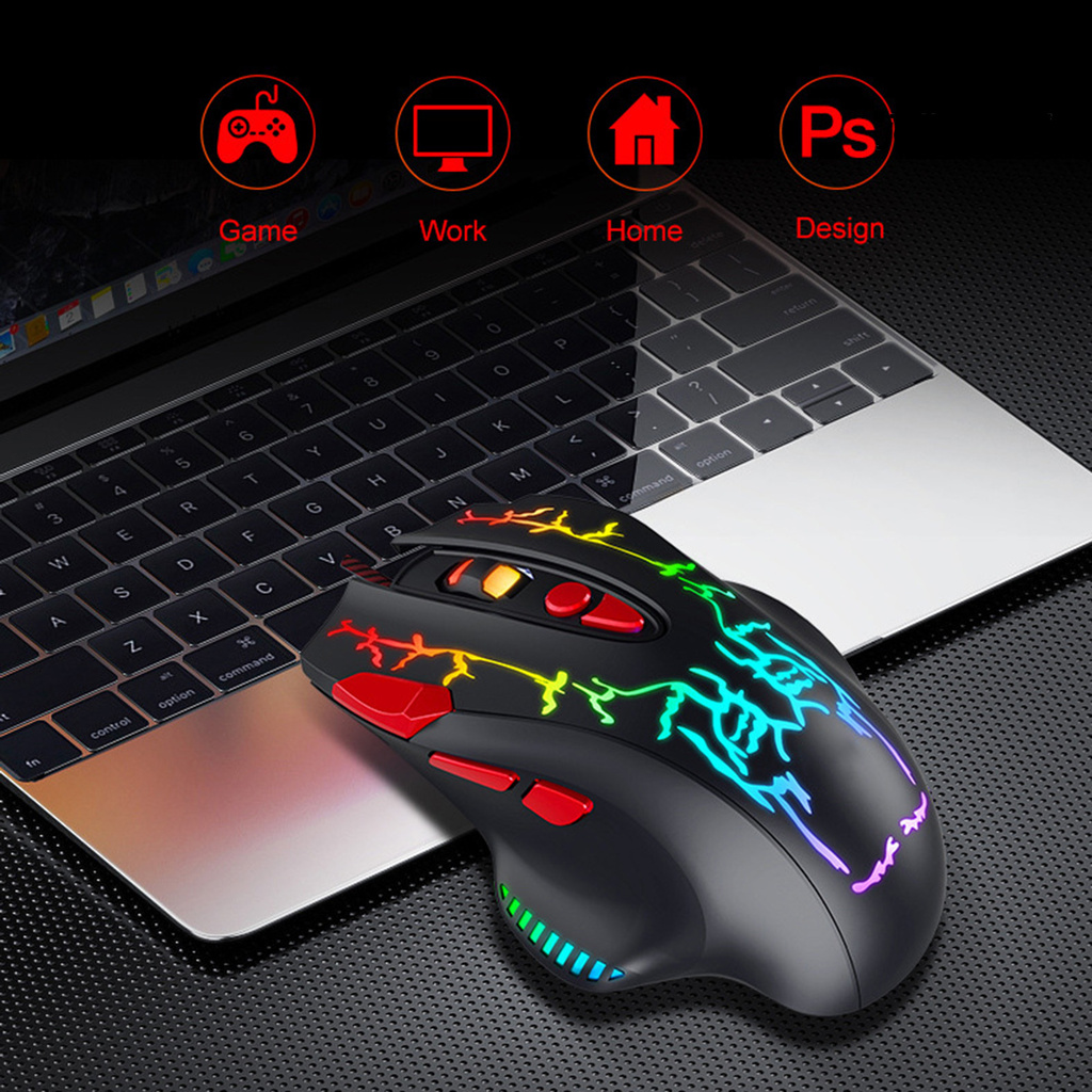 Chuột Quang Gaming Jolian G550 8-key 1000 / 1600 / 3200 / 6400dpi Rgb Có Dây | BigBuy360 - bigbuy360.vn