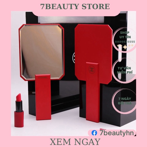 Gương Cầm Tay Trang Điểm,Phun xăm,Spa