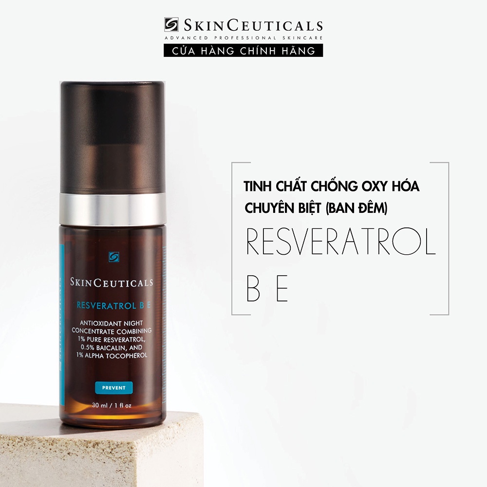 Skinceuticals Resveratrol B E hỗ trợ quá trình tái tạo và phục hồi da 30ml