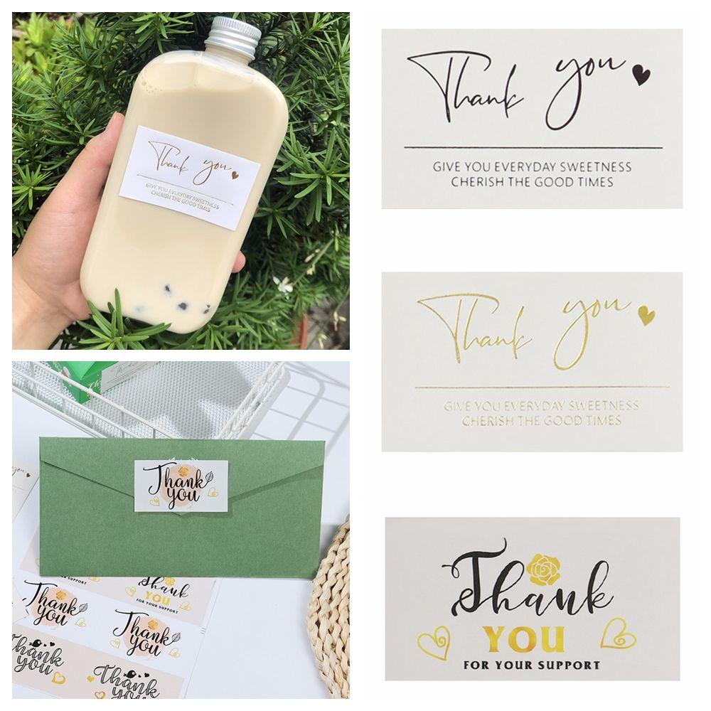 PINEVN Set 80 Sticker Chữ Thank You Dán Trang Trí Đa Năng