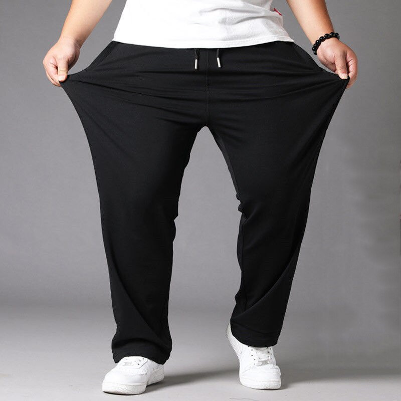 Quần Dài Nam Màu Đen Cỡ Lớn 50-185KG PLUS SIZE 10XL