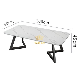 Bàn trà mặt đá sofa bs-68
