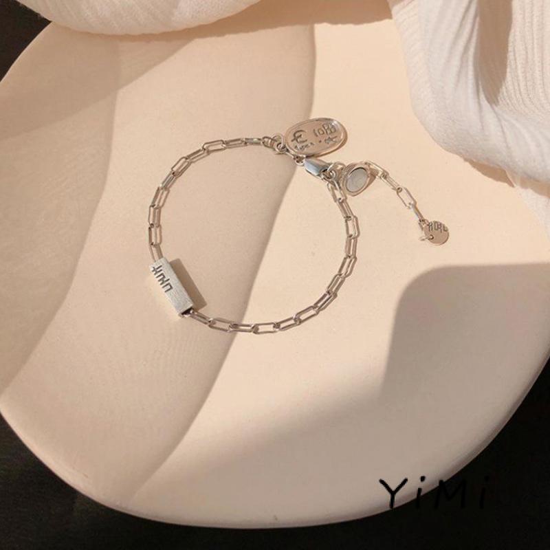 【Yimi.Vn】Vòng Tay Đôi Nam Nữ Thiết Kế Tối Giản Thu Hút