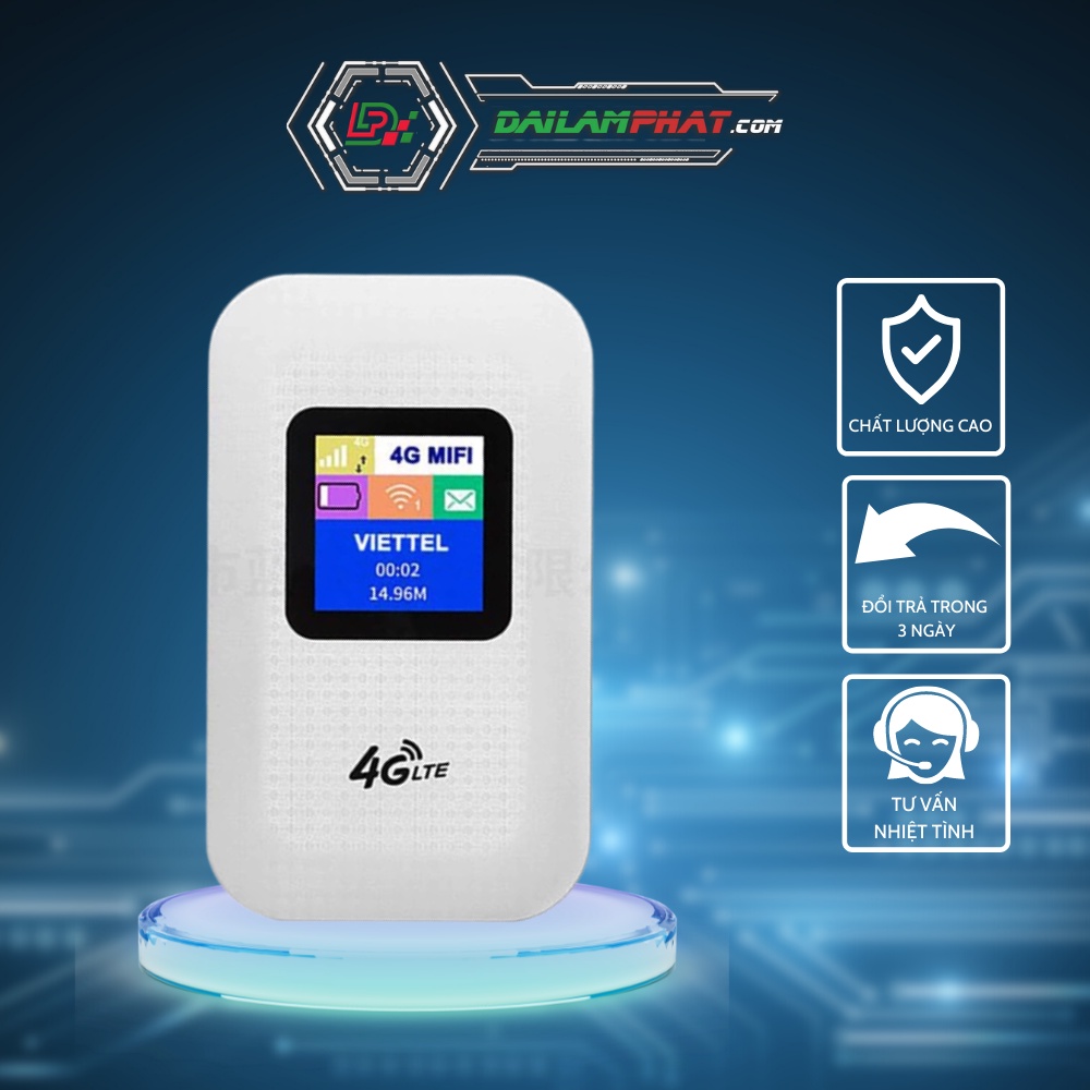 Bộ Phát Wifi Cực Mạnh - Cục Phát Wifi 4G Rời M100 - Đại Lâm Phát