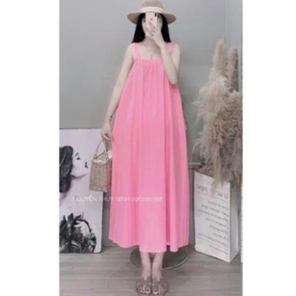 Váy Maxi 2 Dây Thô 4 Màu Siêu Xinh | BigBuy360 - bigbuy360.vn