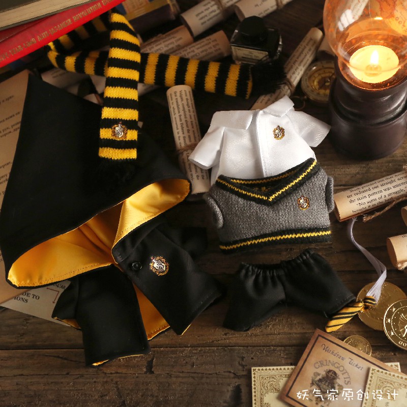 Bộ đồng phục trường Hogwarts Harry Potter 10cm 15cm 20cm