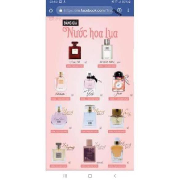 Set ống Test nước hoa LUA 16 mùi | BigBuy360 - bigbuy360.vn