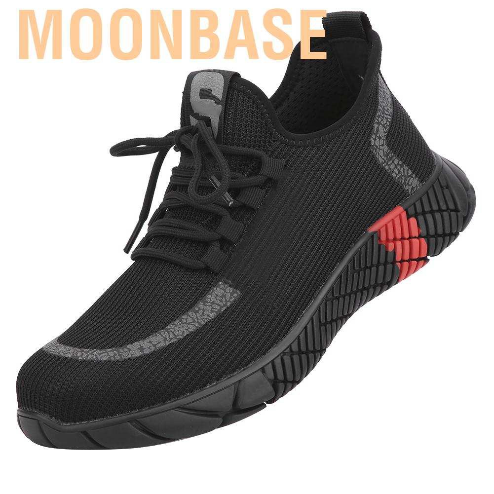 Moonbase Mens Safety Shoes Wook Boots Steel Toe Cap Trainers Sneakers Hiking Protective