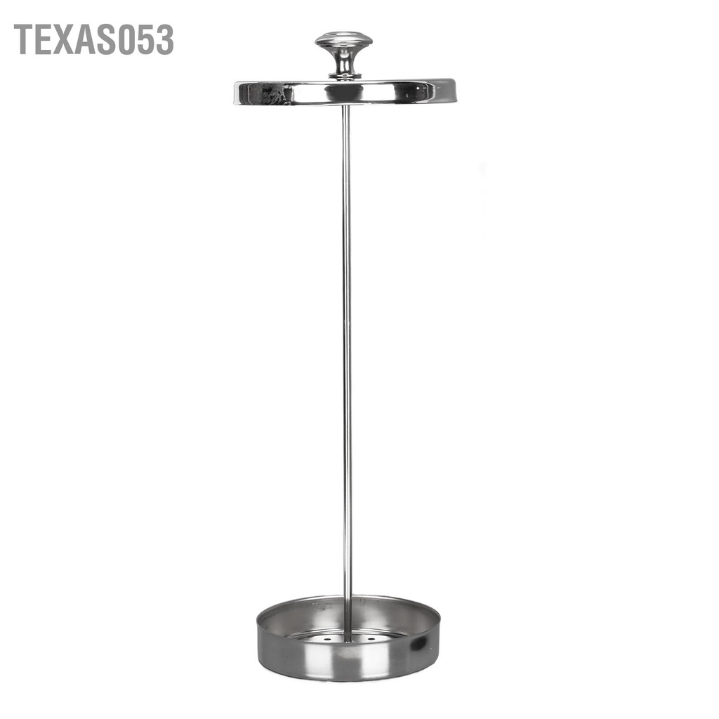 [Hàng Sẵn] Bình khử trùng dụng cụ cắt tóc - Bình thủy tinh đựng dung dịch khử trùng kéo cắt tóc với nắp thép không gỉ【Texas053】