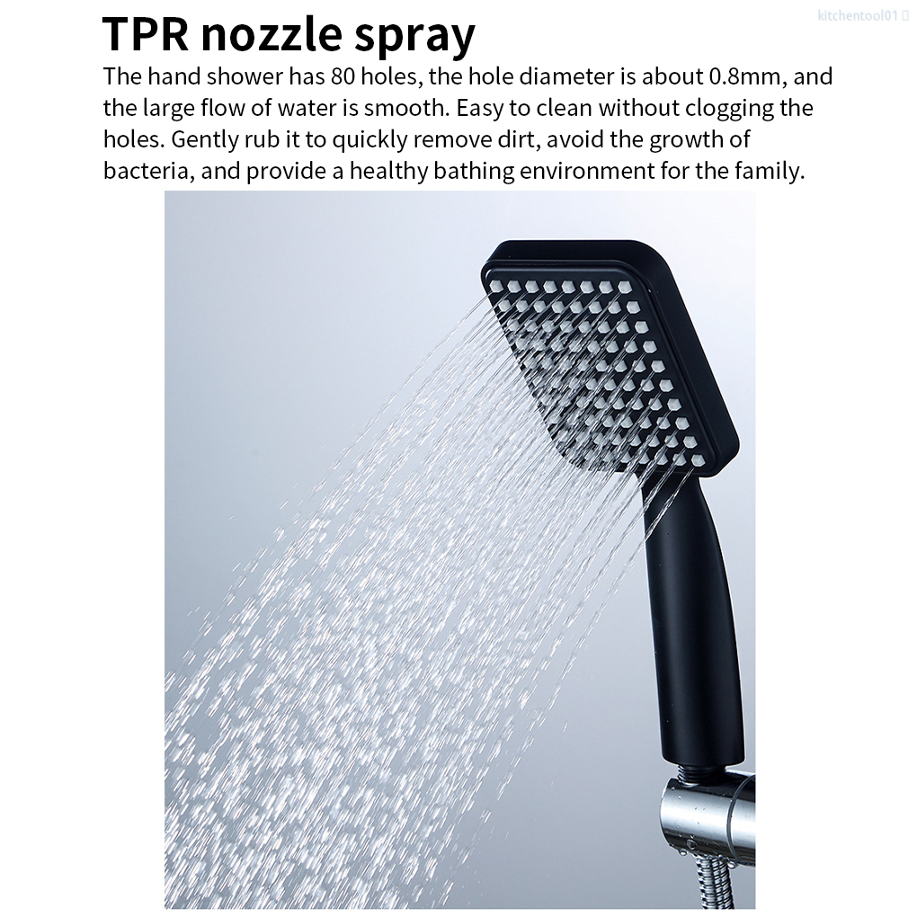 Vòi Sen Áp Suất Phun Nước Cầm Tay Tiết Kiệm Nước, Dùng Cho Nhà Tắm, Nhà Bếp, Bếp | BigBuy360 - bigbuy360.vn