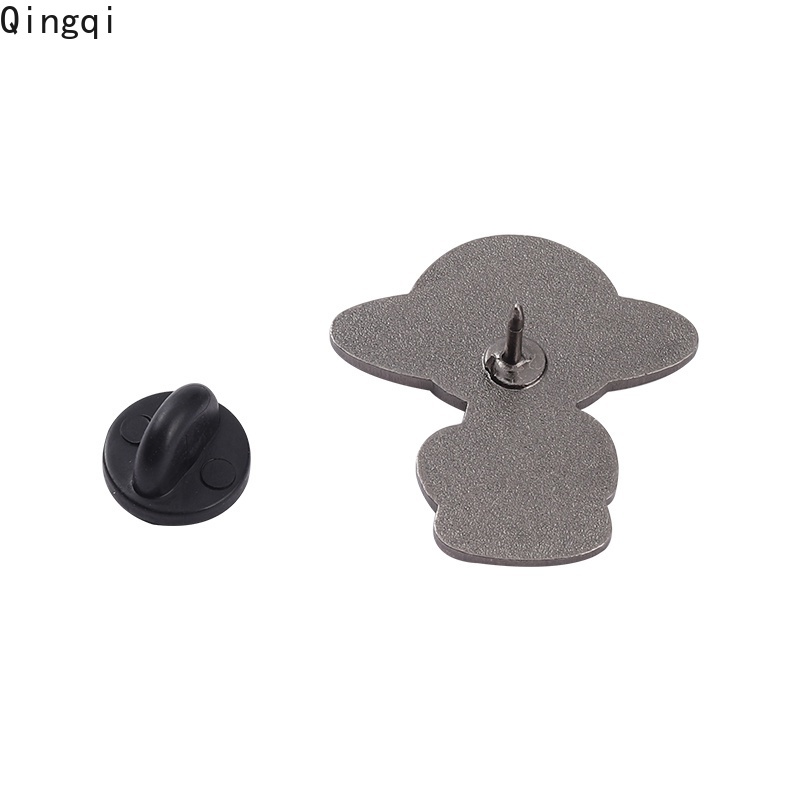 Ghim cài áo Miss Zoe tráng men hình UFO hoạt hình làm quà tặng trang sức sáng tạo